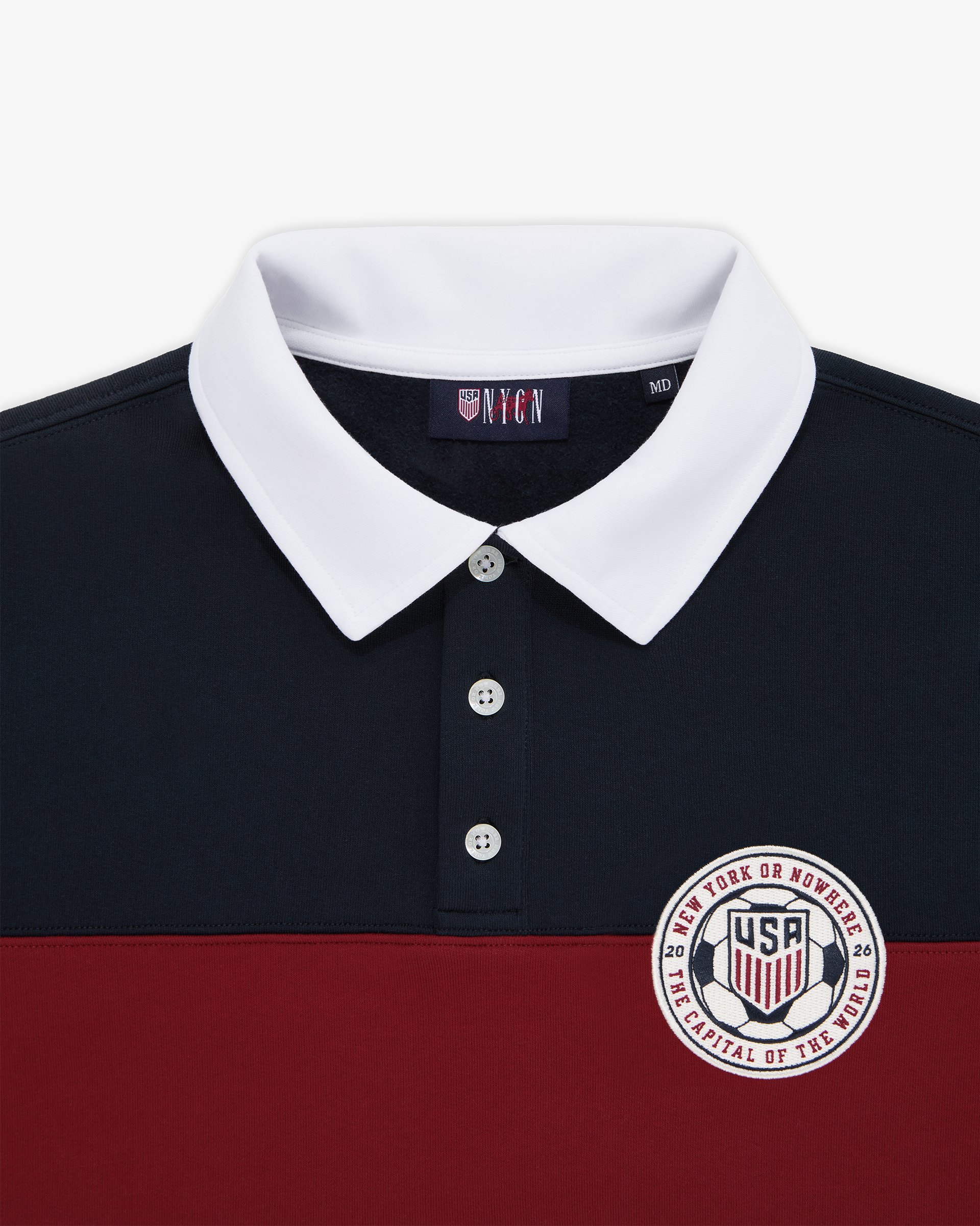 NYON x Siegelman Stable x US Soccer Keeper Polo Sweatshirt - New York or Nowhere®