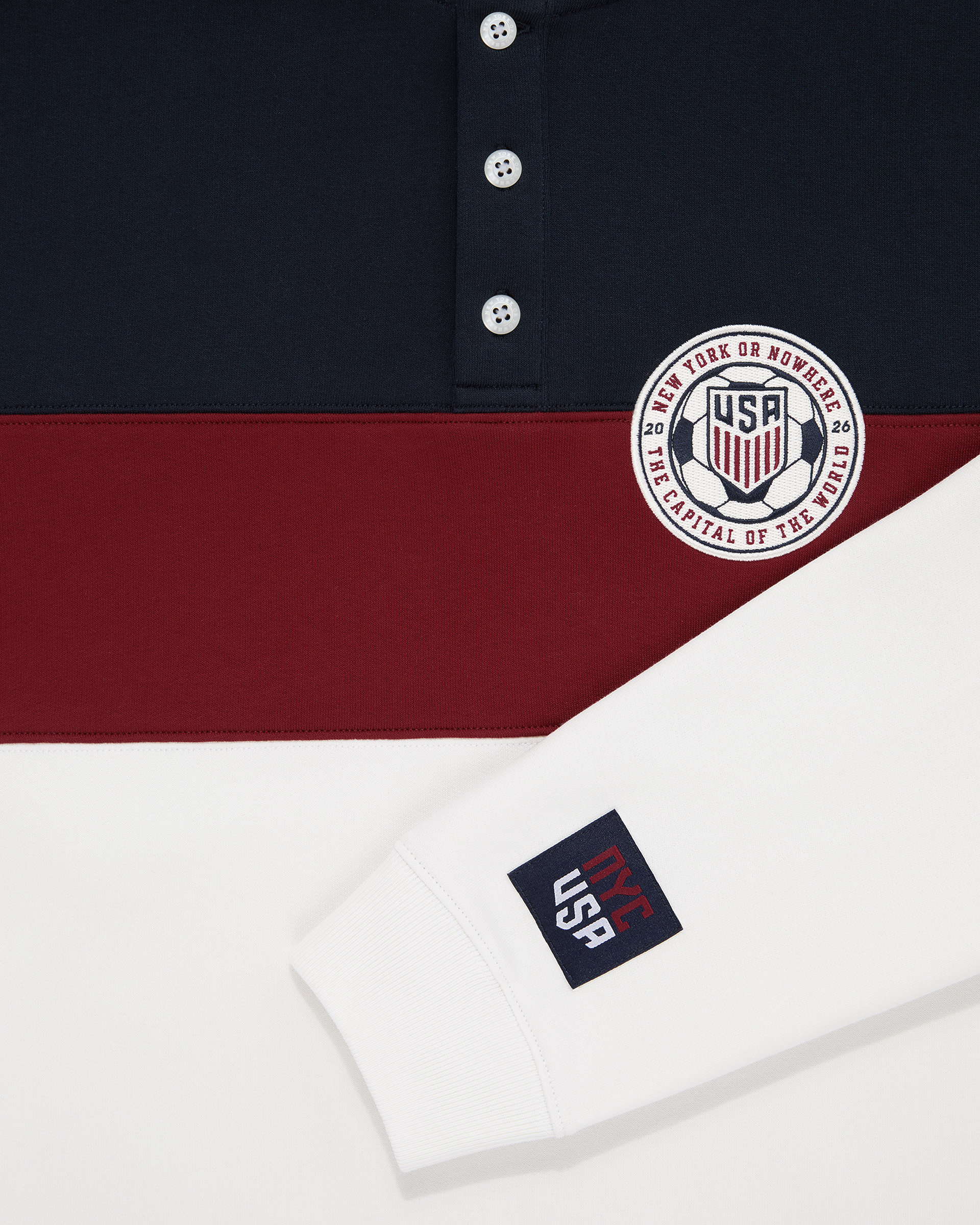 NYON x Siegelman Stable x US Soccer Keeper Polo Sweatshirt - New York or Nowhere®