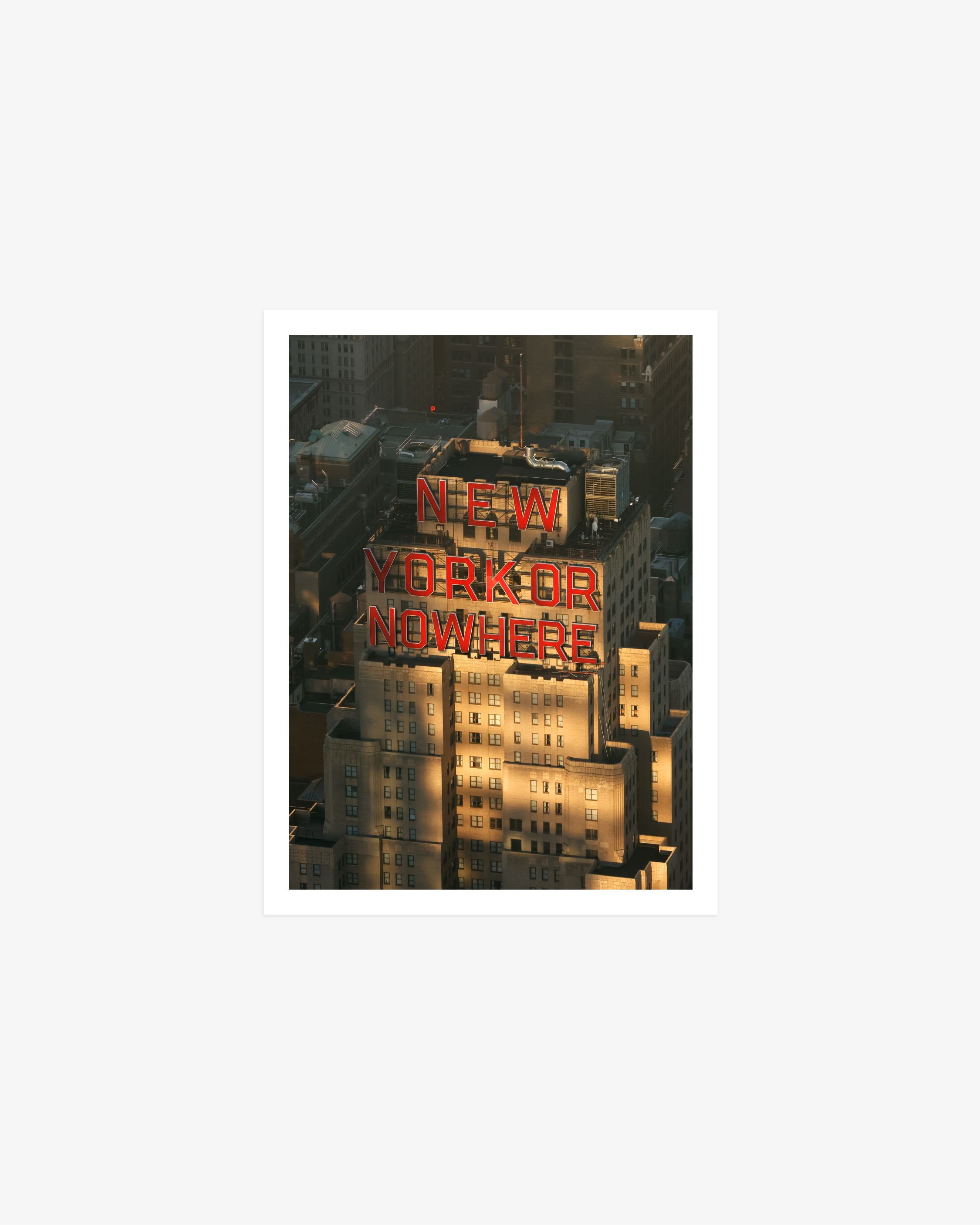 NYON "Evening on 8th" Art Print - New York or Nowhere®