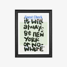 NYON “Guest Check” Art Print - 18" x 24" - New York or Nowhere®