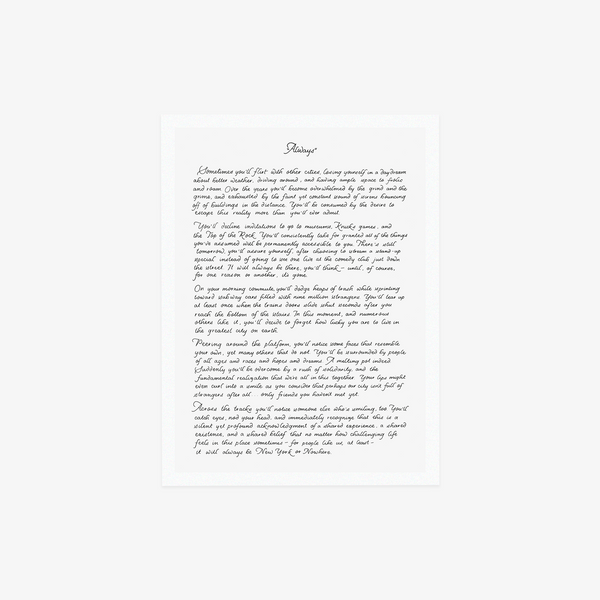 NYON™ x Sam Teich 'Manifesto' Art Print - 18