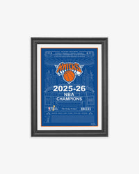 NYON x Knicks "The Blueprint" Art Print