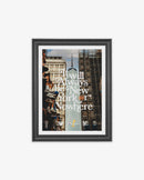 NYON x Knicks "New York, United" Art Print