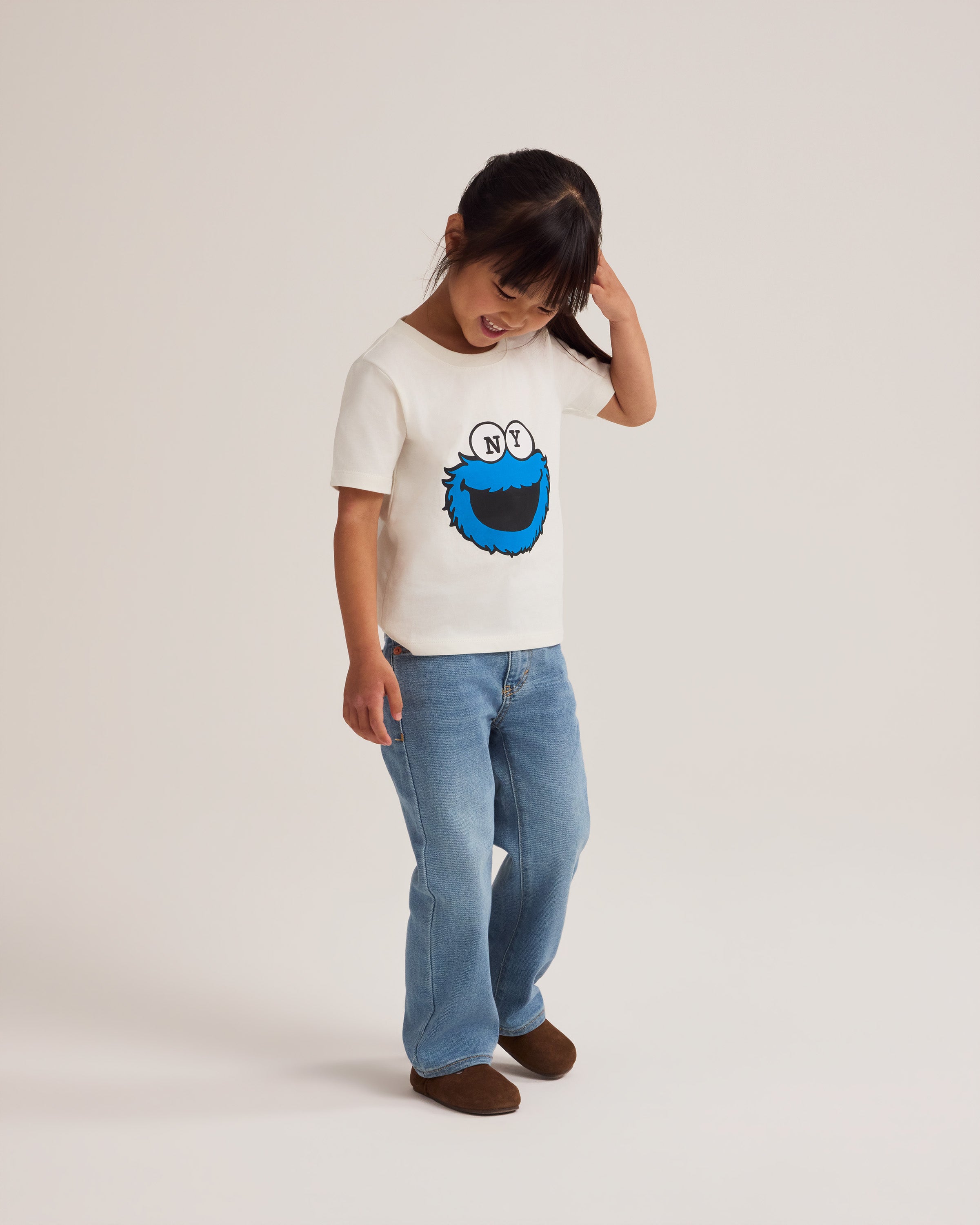 Cookie Monster Mascot Kids T-Shirt - New York or Nowhere®