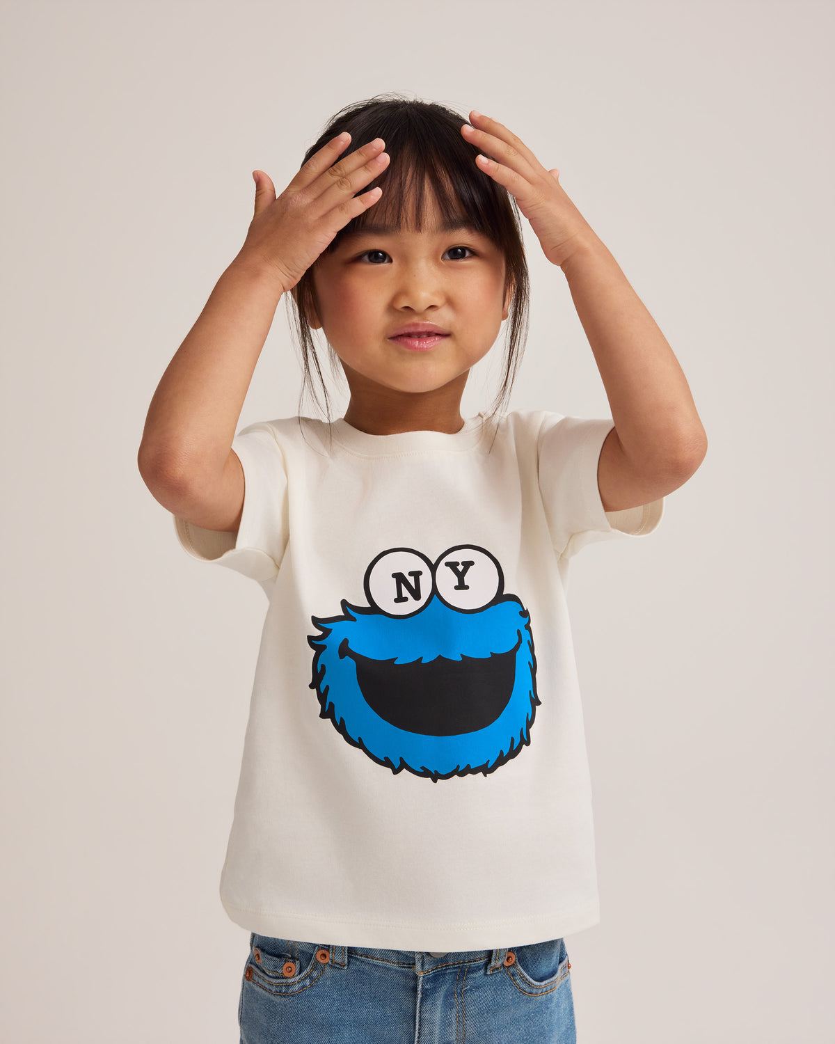 Cookie Monster Mascot Kids T-Shirt - New York or Nowhere®