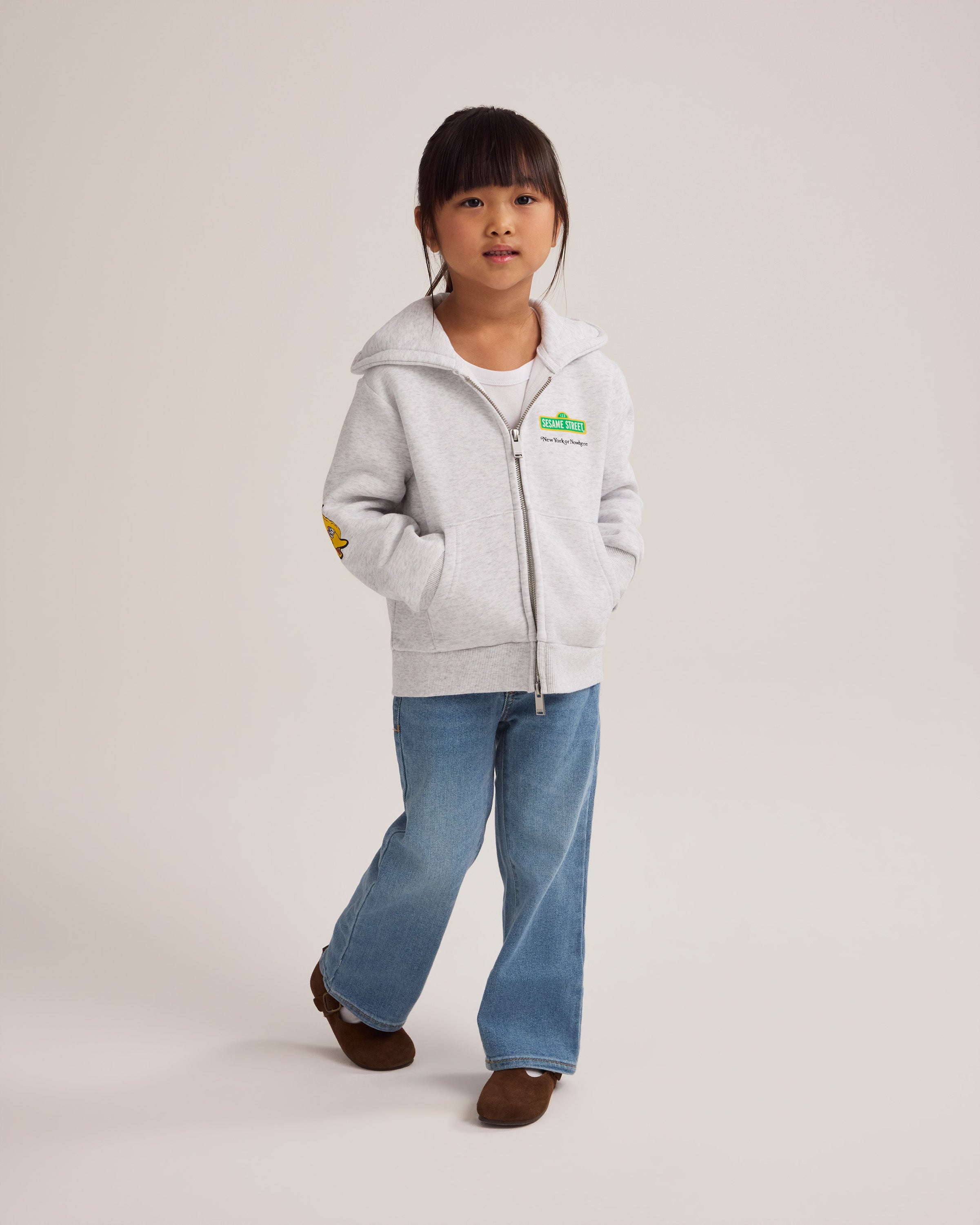Downtown Bird Kids Zip Hoodie - New York or Nowhere®