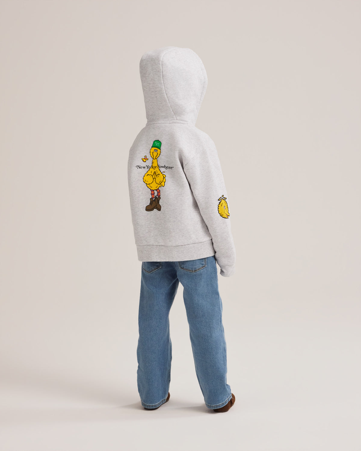 Downtown Bird Kids Zip Hoodie - New York or Nowhere®
