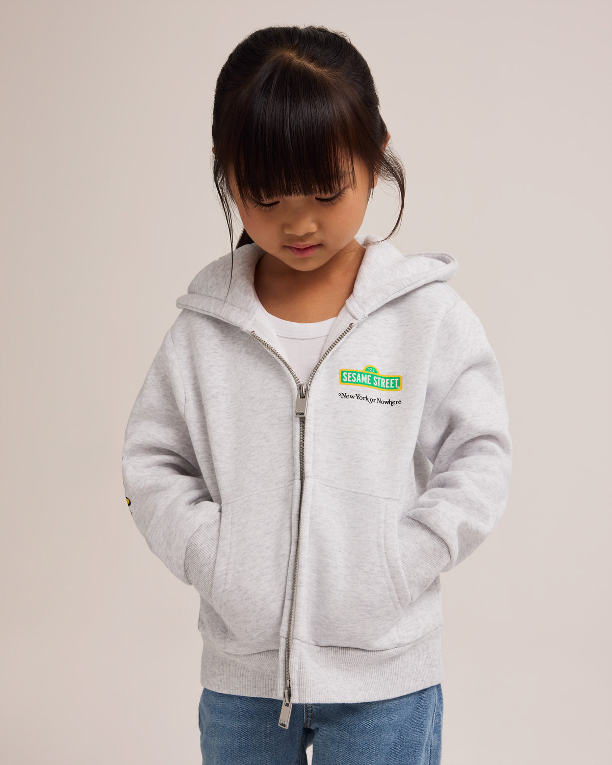 Downtown Bird Kids Zip Hoodie - New York or Nowhere®