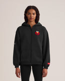 Elmo Mascot Cropped Zip Hoodie
