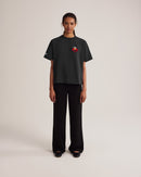 Elmo Mascot Oversized Crop T-Shirt