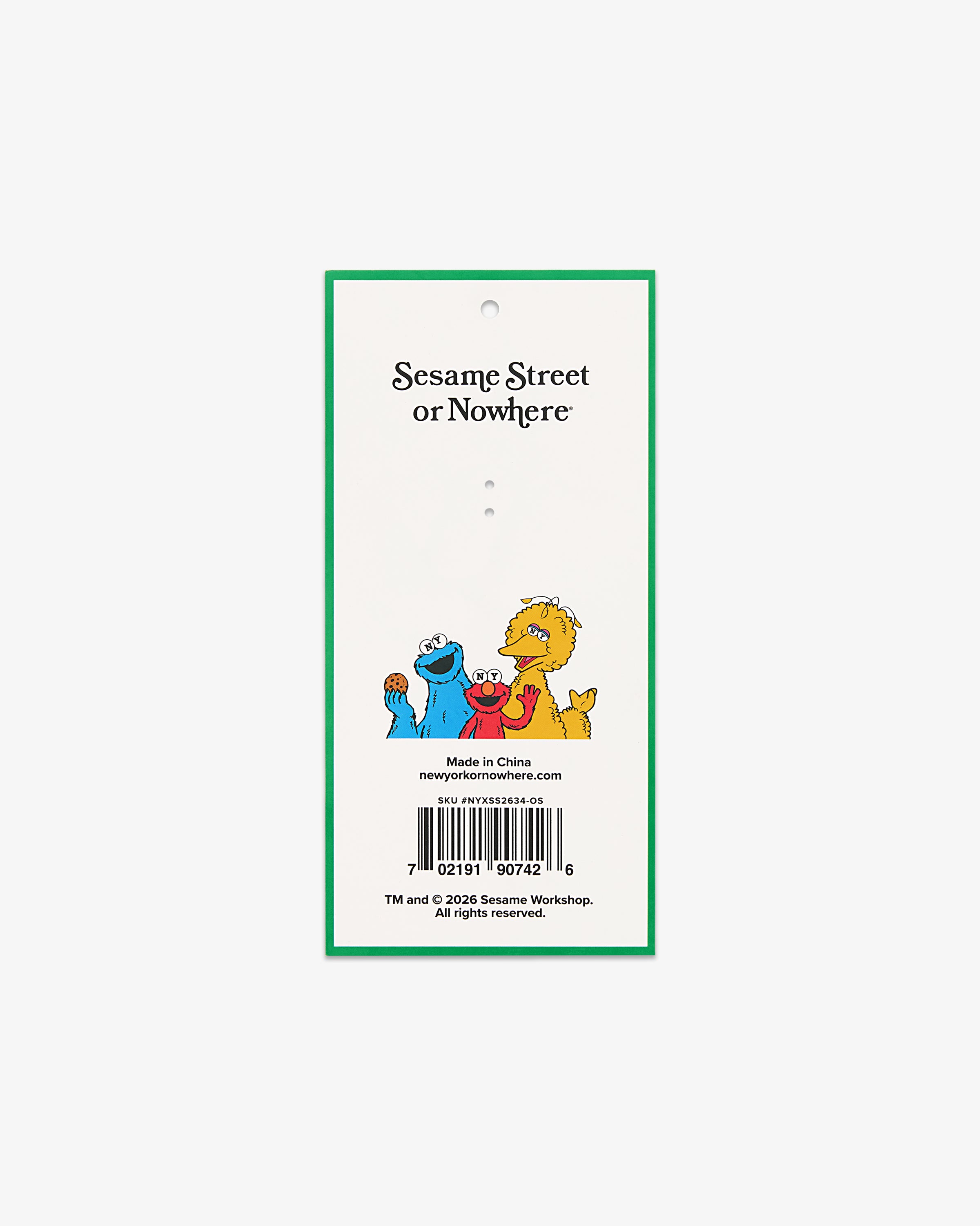 Cookie Monster Mascot Keychain - New York or Nowhere®
