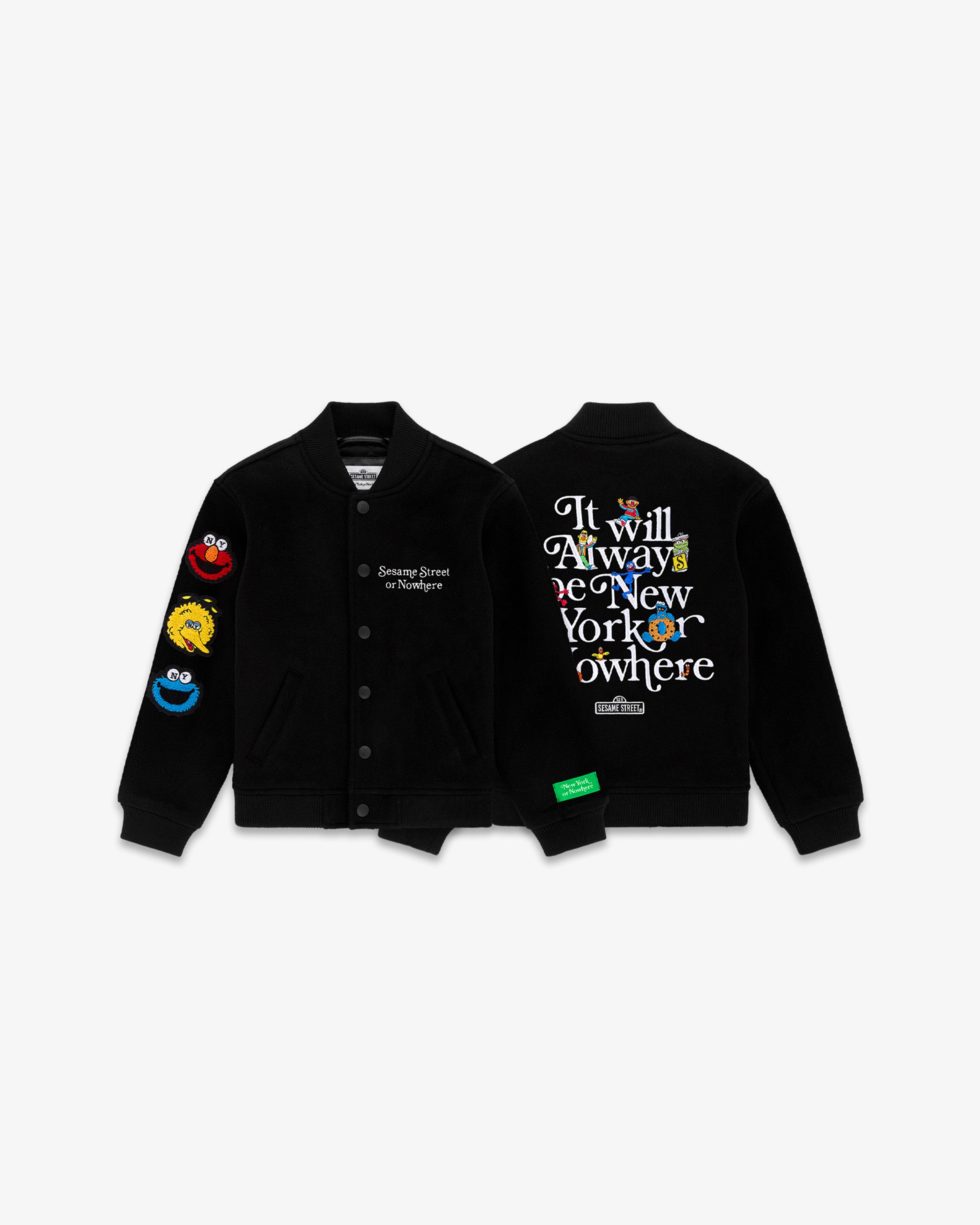 Always Sesame St. Kids Varsity Jacket - New York or Nowhere®
