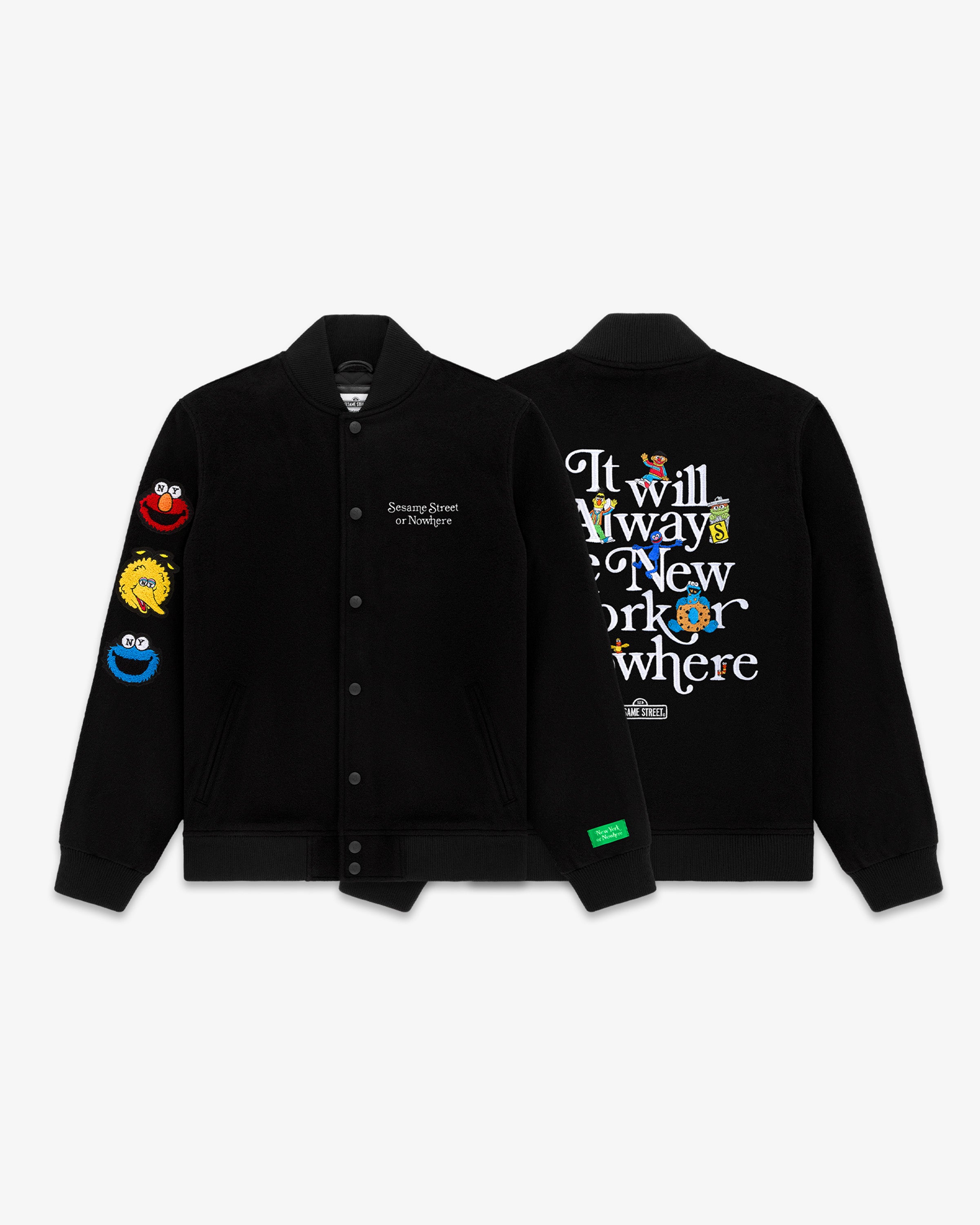 Always Sesame St. Varsity Jacket - New York or Nowhere®