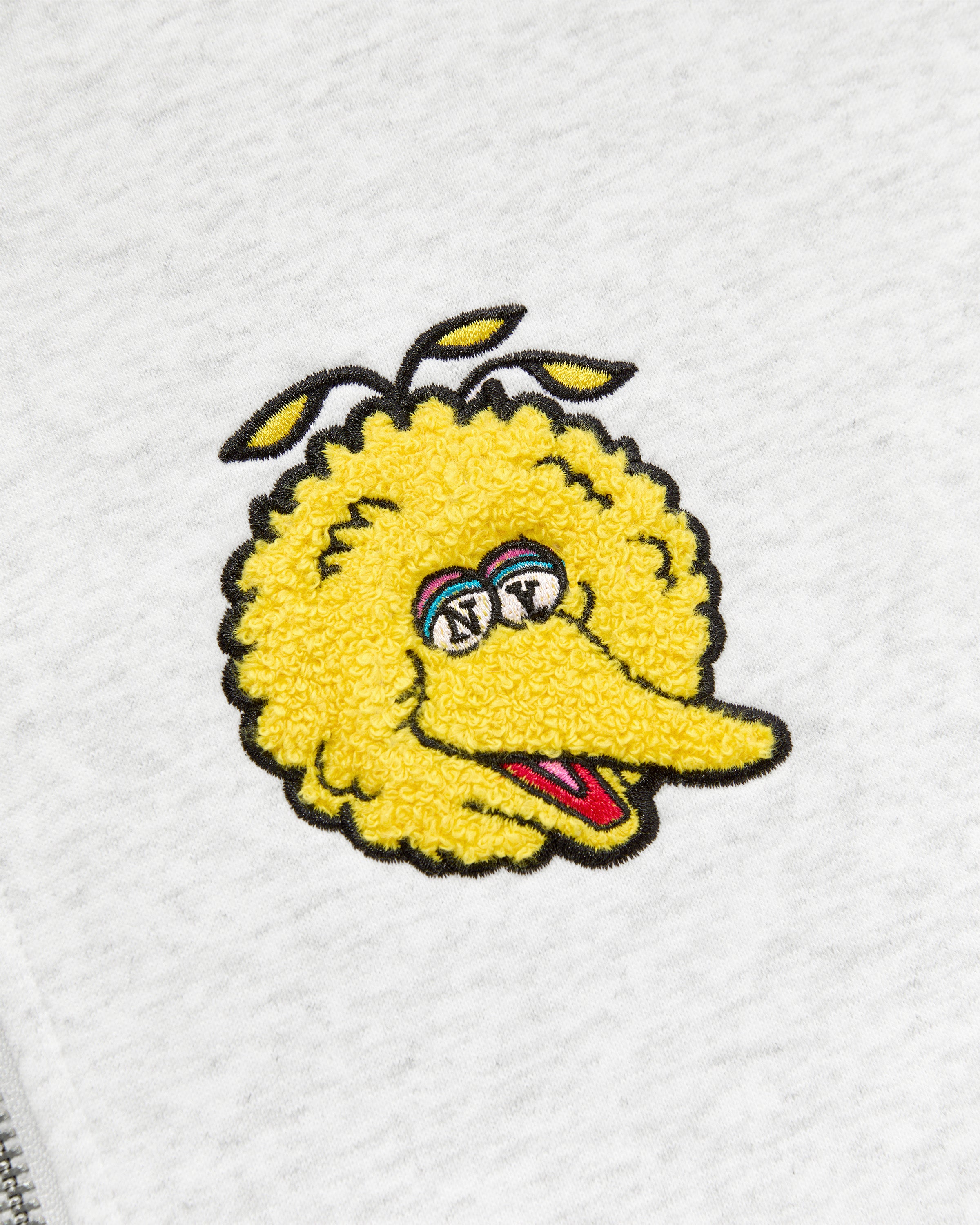 Big Bird Mascot Cropped Zip Hoodie - New York or Nowhere®