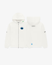 Cookie Monster Mascot Cropped Zip Hoodie - New York or Nowhere®