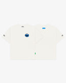 Cookie Monster Mascot Oversized Crop T-Shirt
