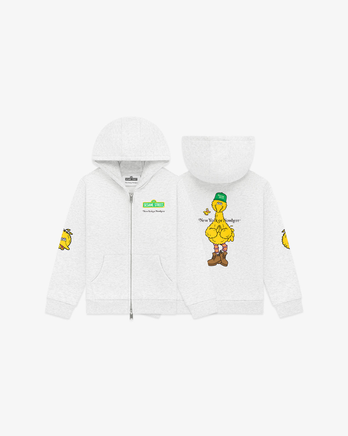 Downtown Bird Kids Zip Hoodie - New York or Nowhere®