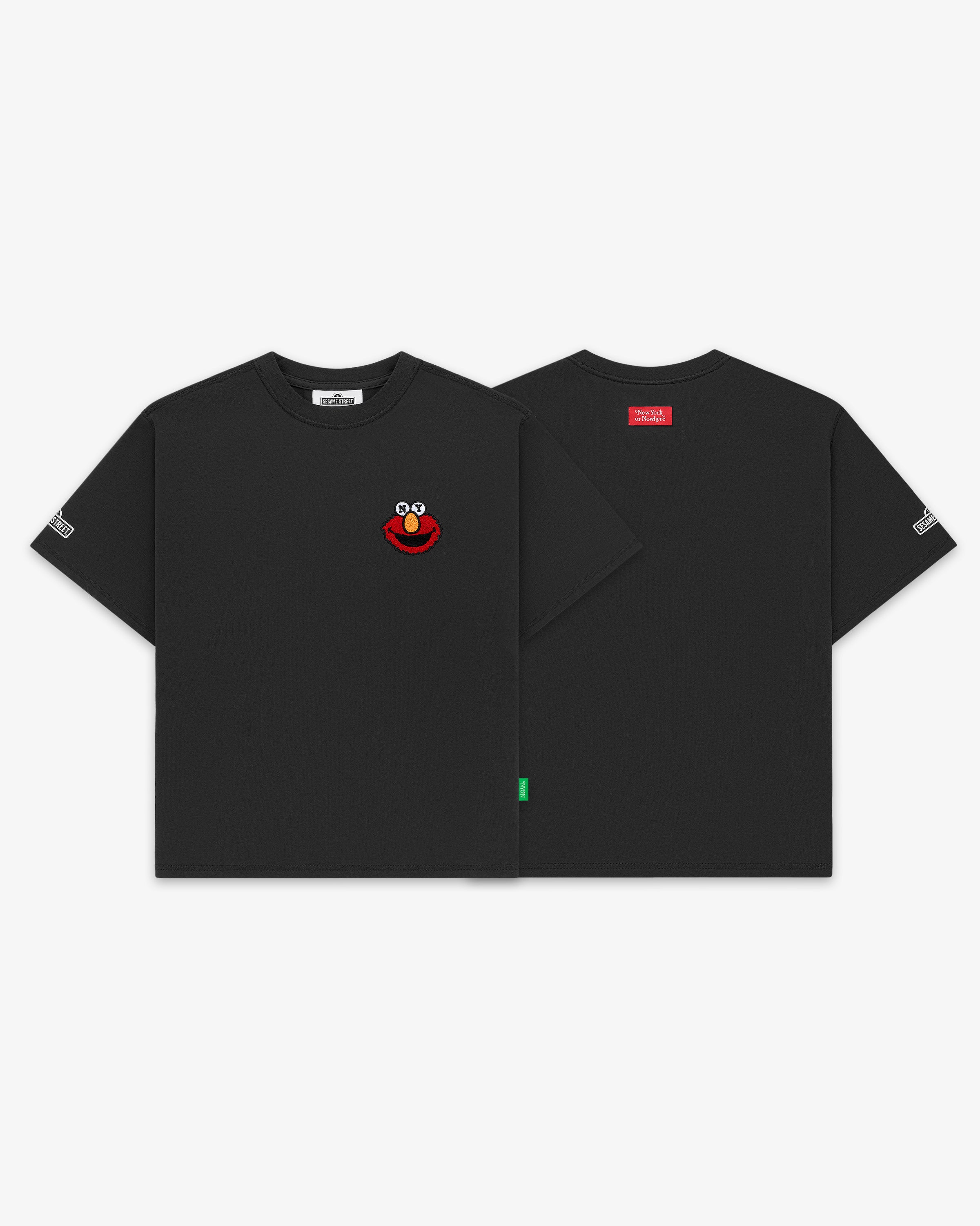 Elmo Mascot Oversized Crop T-Shirt - New York or Nowhere®