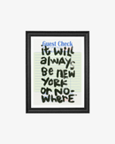 NYON “Guest Check” Art Print - 18" x 24" - New York or Nowhere®