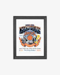 NYON x Knicks 2026 NBA Championship Art Print