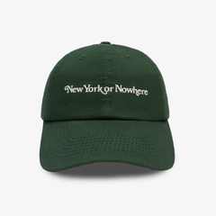 Signature Dad Hat Pine Green