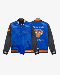 Knicks Give & Go Varsity Jacket