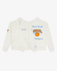 Knicks Give and Go Varsity Jacket