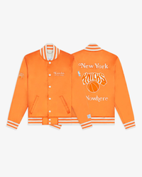 Knicks Give and Go Varsity Jacket