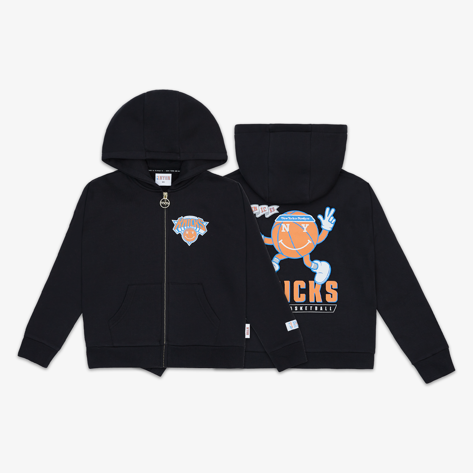 NYON x Knicks Mr. Knick Kids Zip Hoodie – New York or Nowhere®