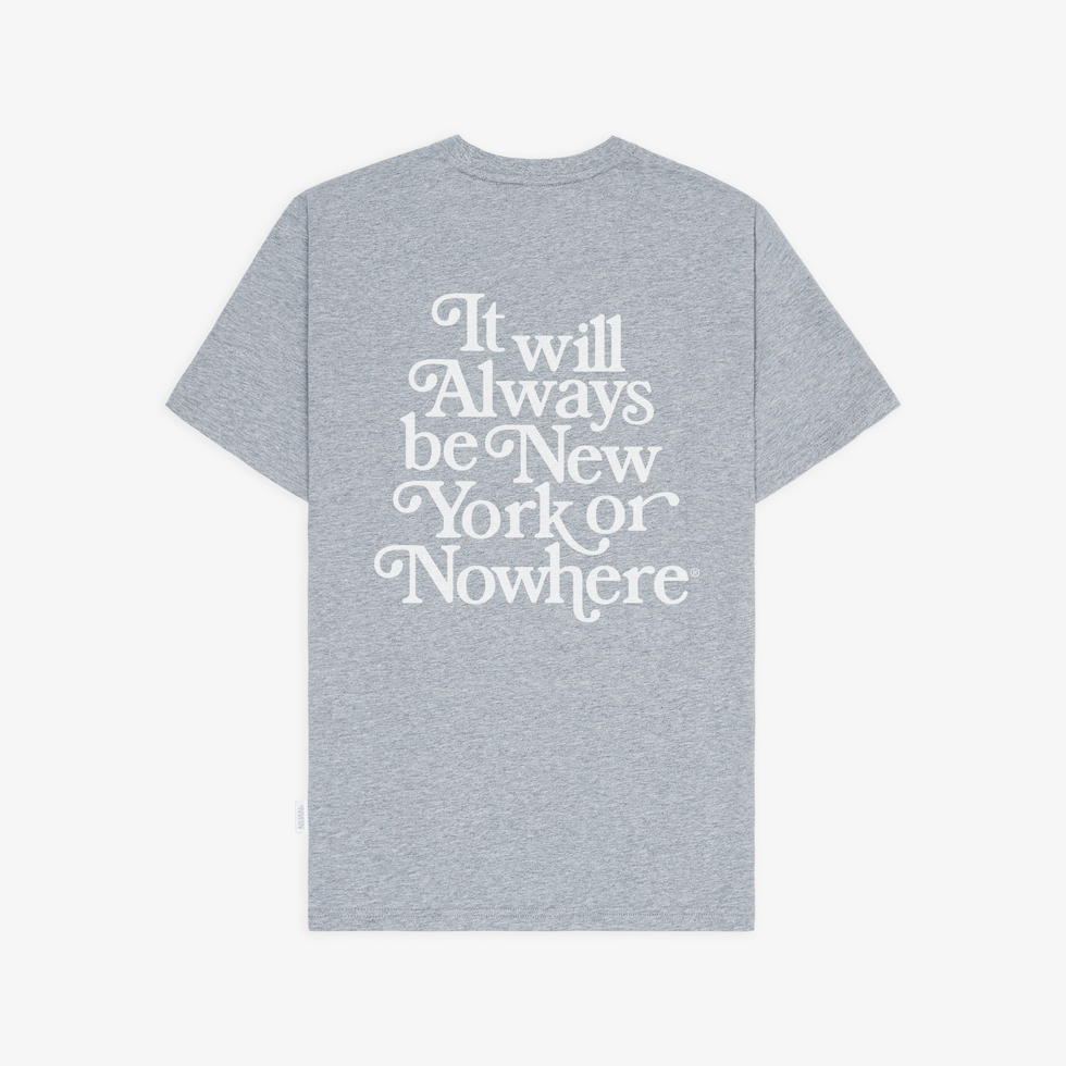 Men's NEW YORK or NOTHING Tee White