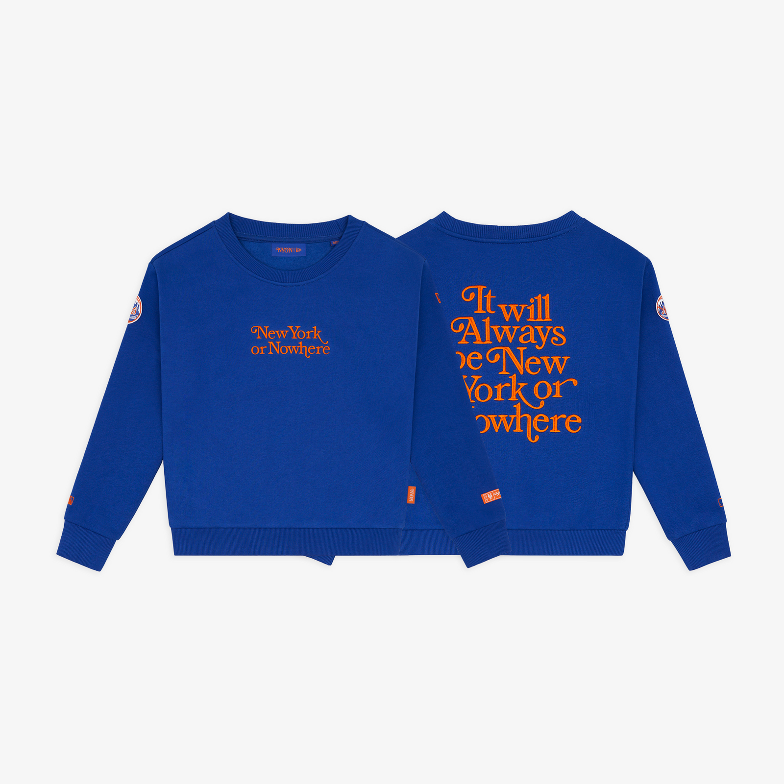 Toddler New York Or Nothing Tee Pacific Blue/Red main image 0