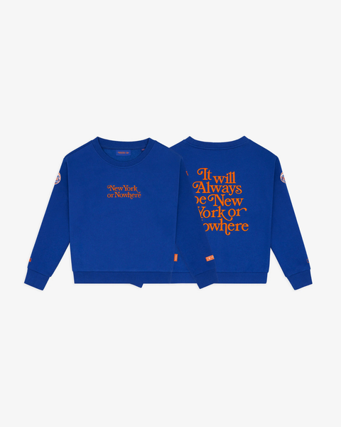 Mets Motto Kids Crewneck – New York or Nowhere®