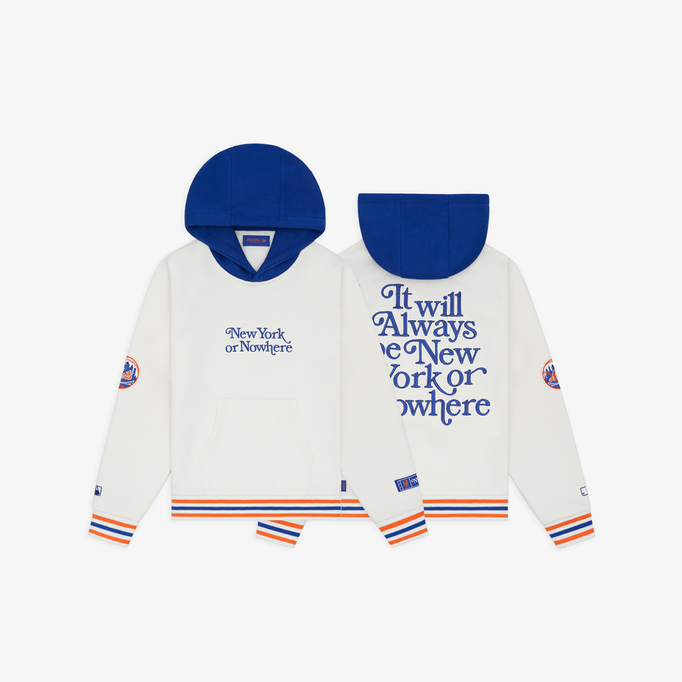 Kids New York or Nothing Hoodie Shell Pink