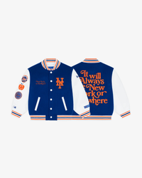 Mets Motto Kids Varsity Jacket