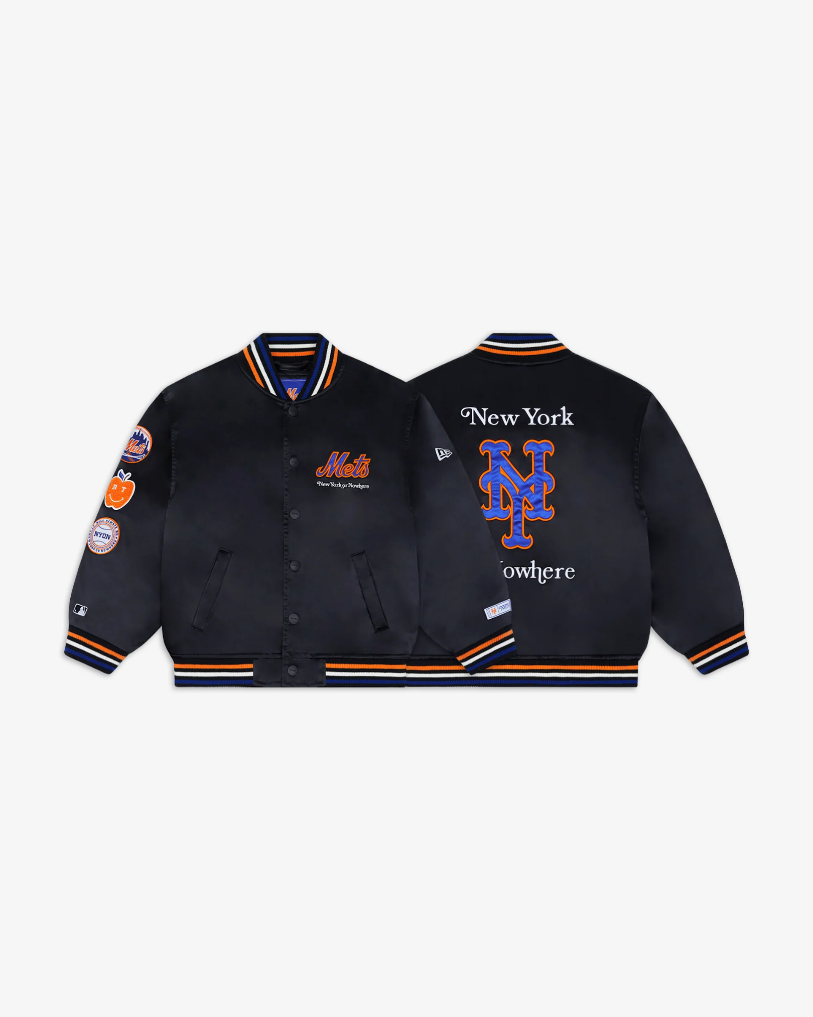 Mets Metropolitans Kids Varsity Jacket - New York or Nowhere®