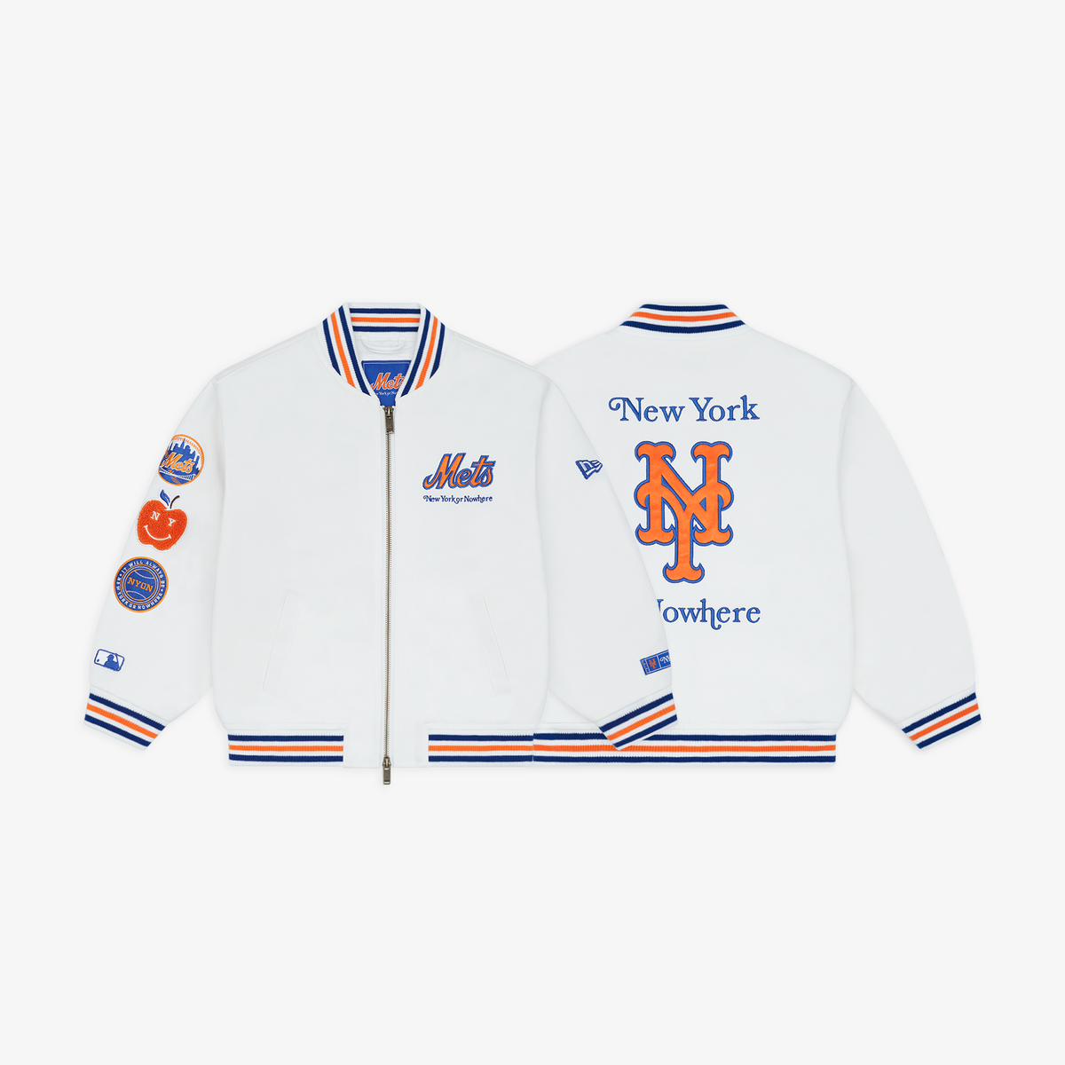 Kids New York or Nothing Hoodie Steel Blue