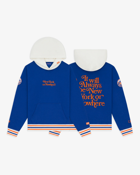トップス New York or Nowhere NYON Mets Motto Hoodie – New York or Nowhere®