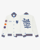 Mets Motto Varsity Jacket - New York or Nowhere®