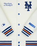 Mets Motto Varsity Jacket - New York or Nowhere®