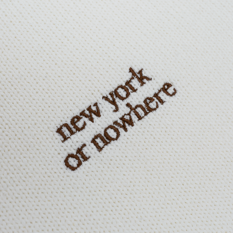 Knitwear – New York or Nowhere®
