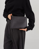 Motto Leather Pouch