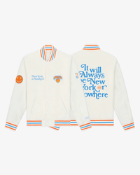 Knicks Motto Varsity Jacket