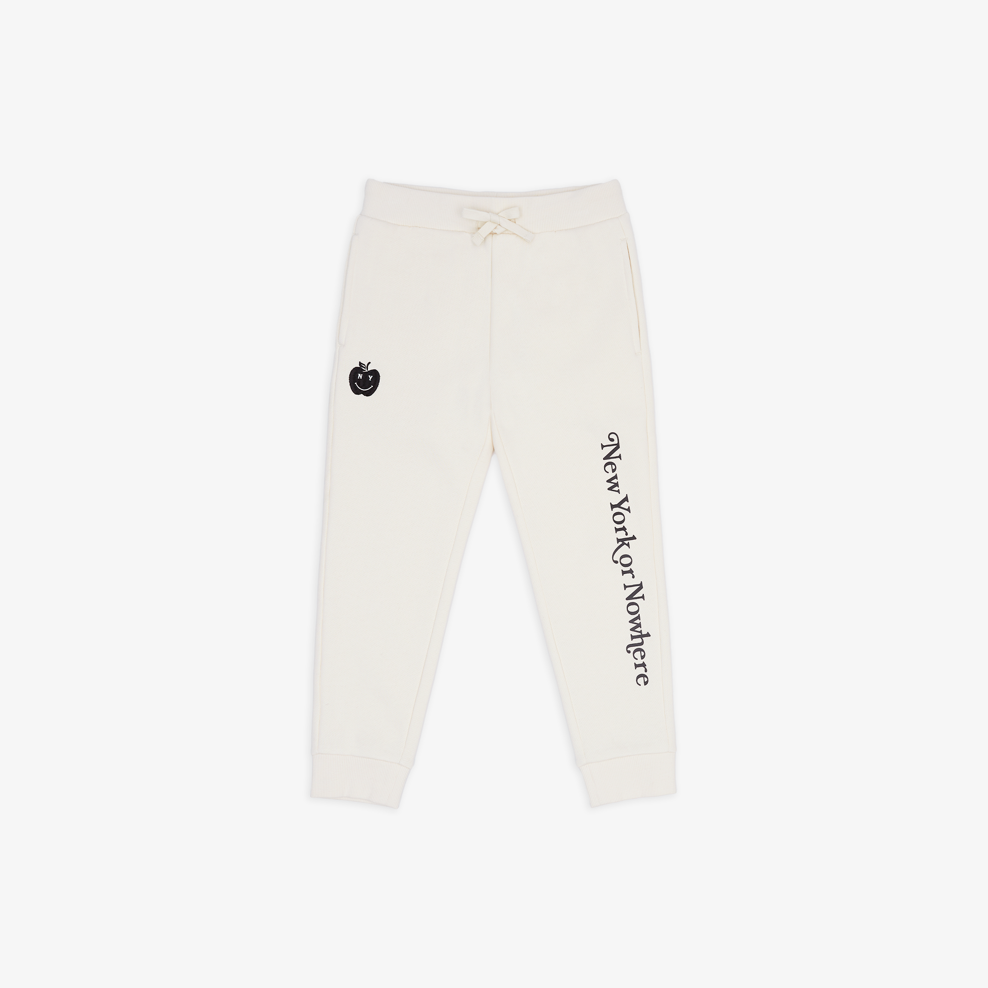 ★NOIAGO★ Bermuda Sweatpants Ivory NOI1318 NYON-New-York-Or-Nowhere-