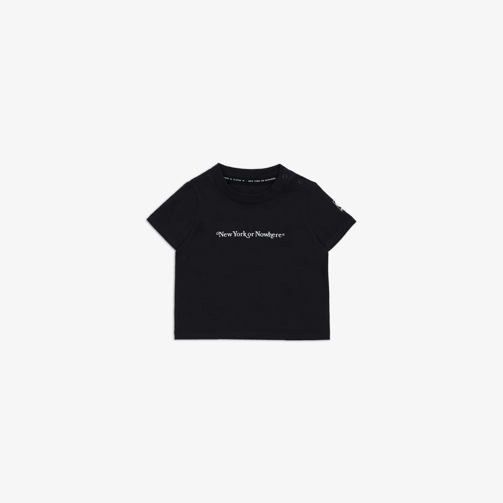 【YOURNUS】Noir Half Knit T-shirt YOURNUS (ユアノス) -ノワールハーフニットTシャツ / Noir Half