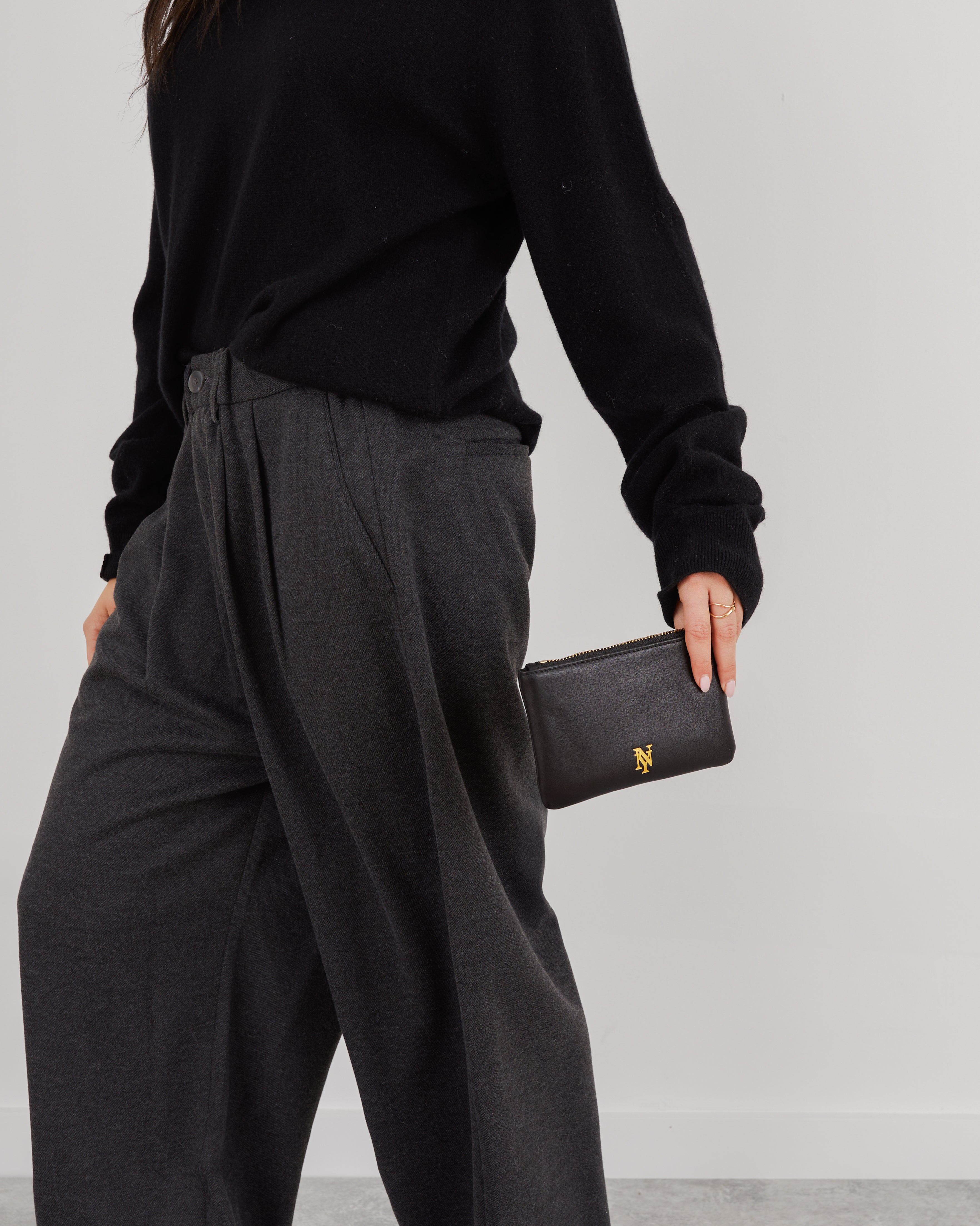 Signature Small Leather Zip Pouch – New York or Nowhere®