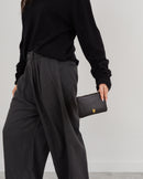 Signature Small Leather Zip Pouch - New York or Nowhere®