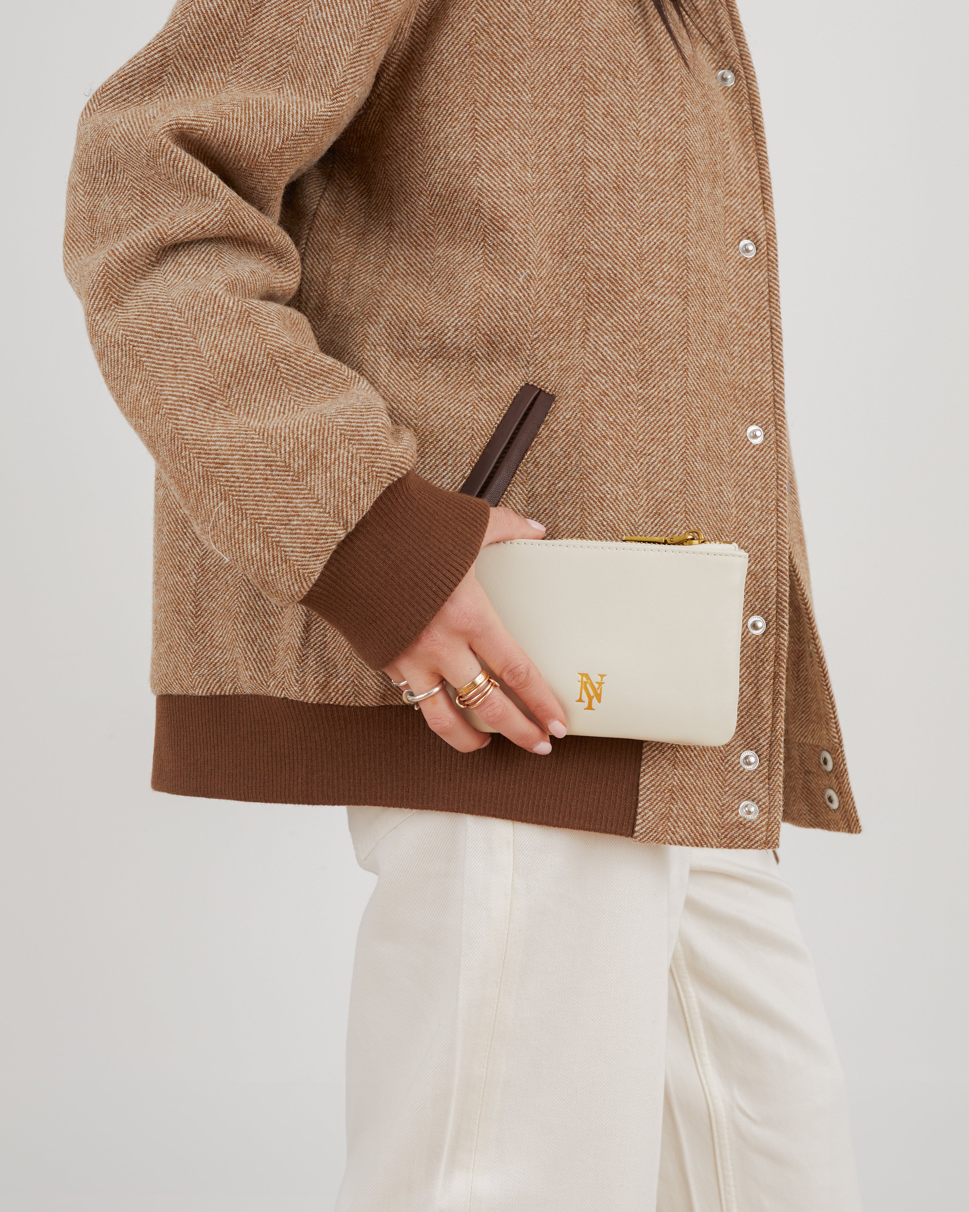 Signature Small Leather Zip Pouch – New York or Nowhere®