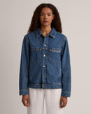 Cursive Denim Jacket - New York or Nowhere®