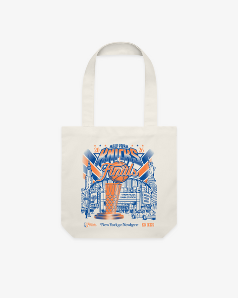Knicks 2026 NBA Finals Tote Bag – New York or Nowhere®