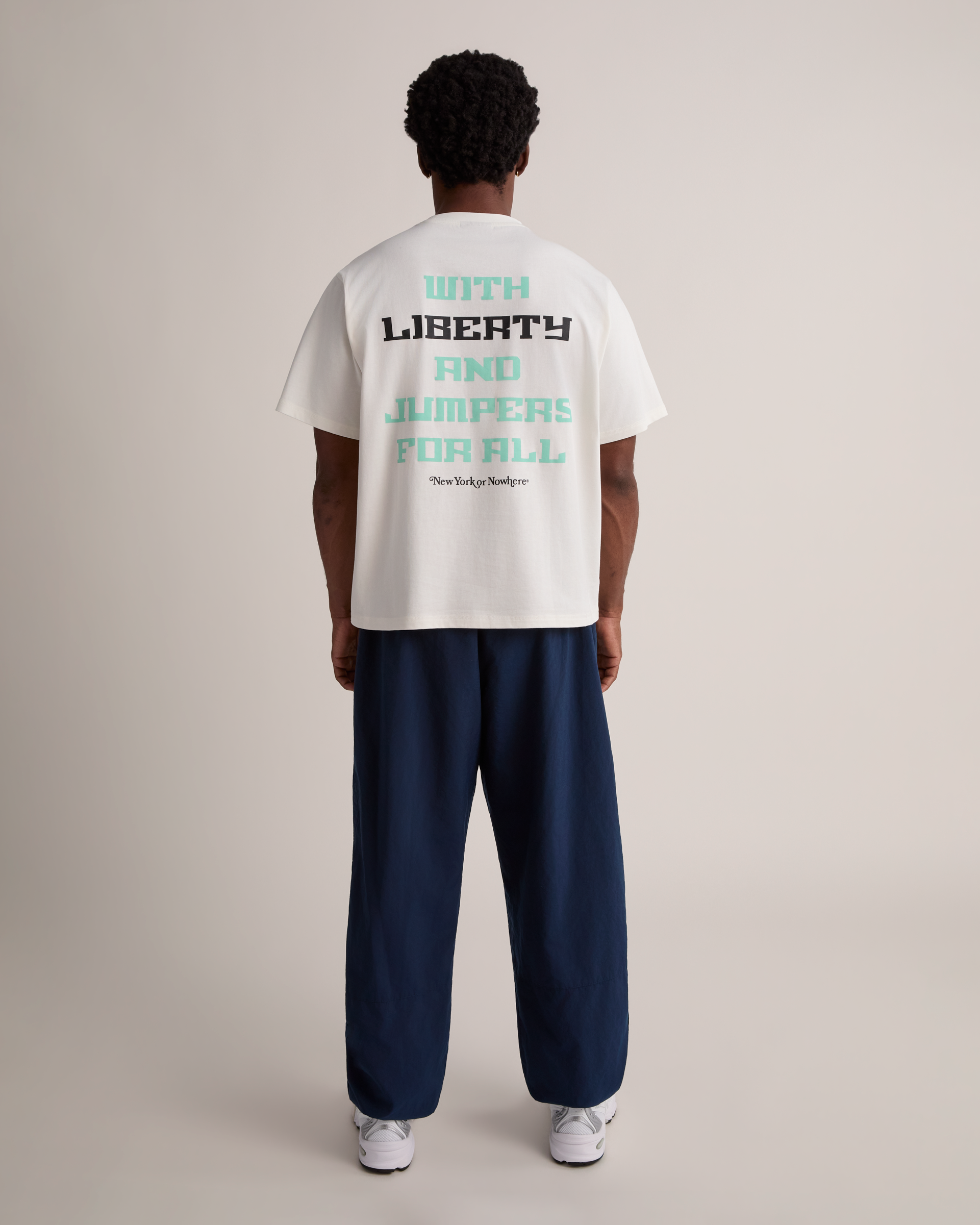 Liberty Allegiance Oversized Crop T-Shirt - New York or Nowhere®